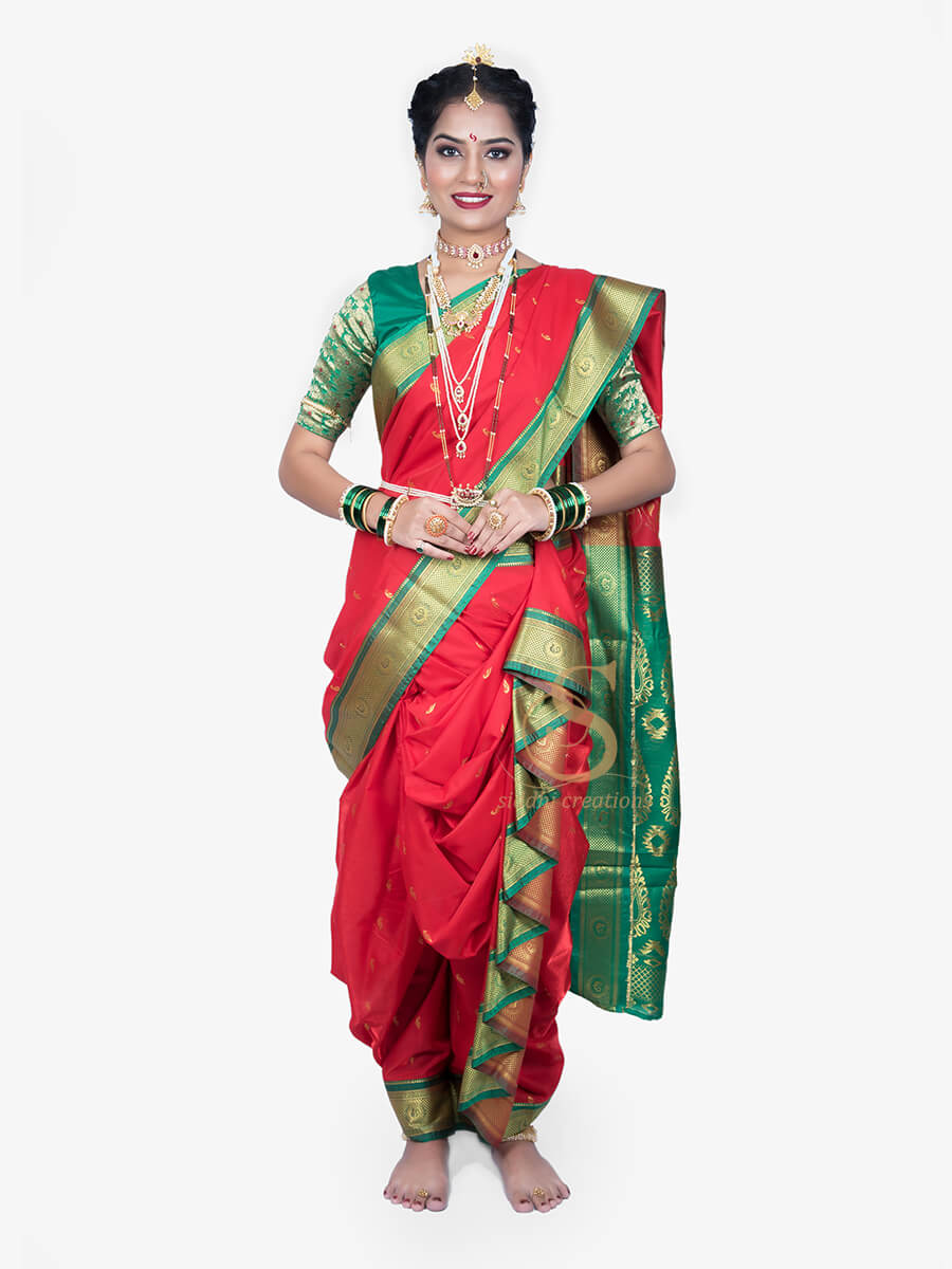 readymade kache saree