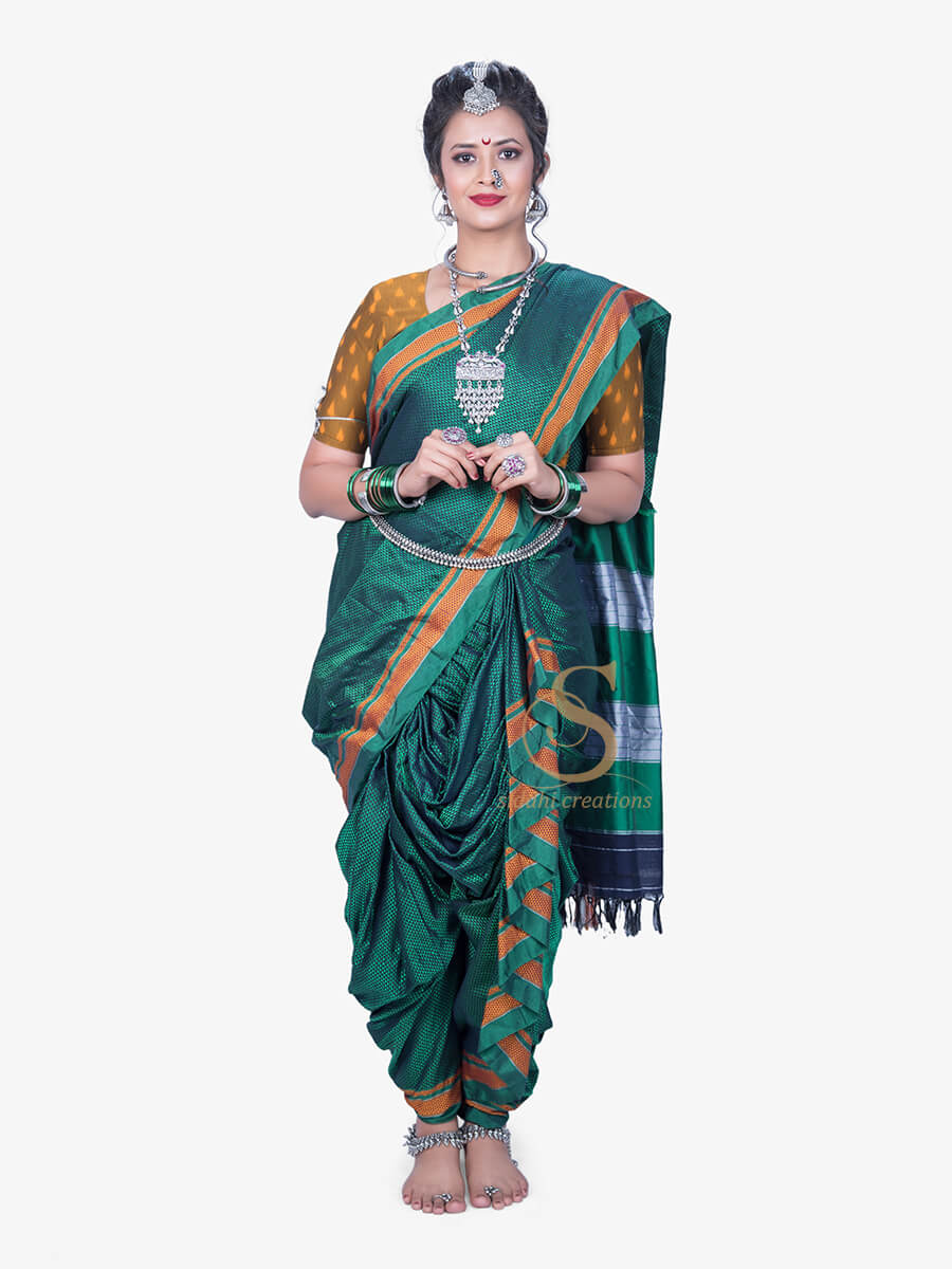 readymade nauvari saree price